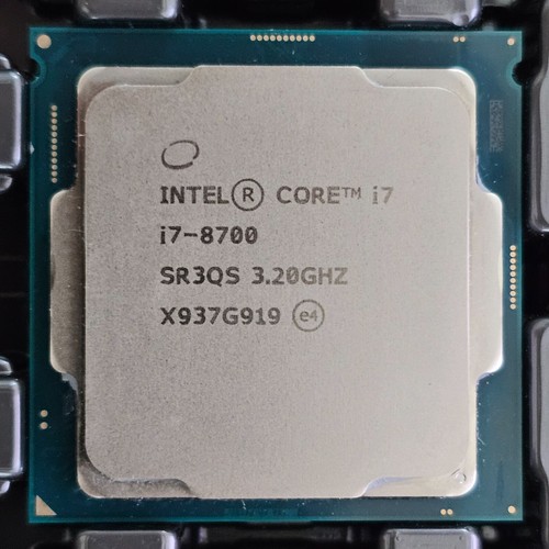 Intel core 8700 - i7-8700, 6x