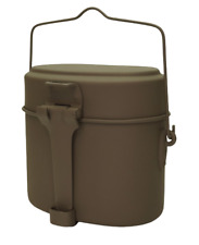 ÖBH Kochgeschirr - 3tlg Henkelmann Essgeschirr Österreich Bundesheer Militär Alu