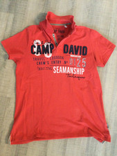 Camp David Kurzarm Poloshirt