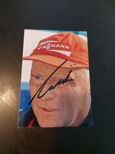 AK Autogramm Autogrammkarte Motorsport Formel 1 Niki Lauda verstorben