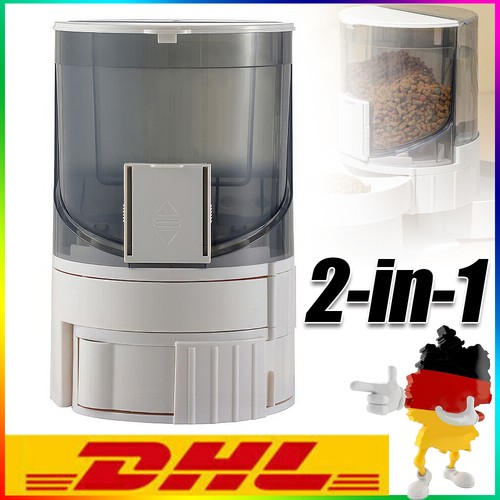 Futterautomat katze set - futterautomat, 2-in-1