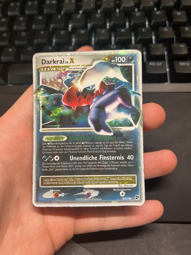 Pokémon karte darkrai lv - pokémon, x