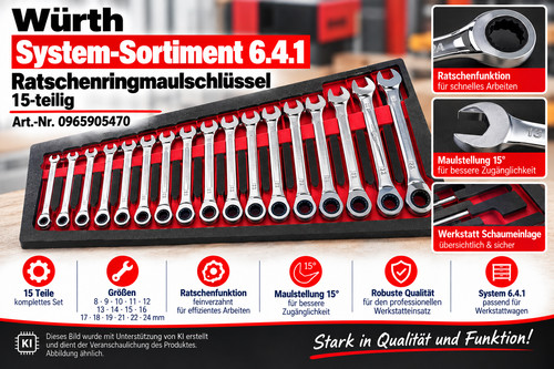 Würth system sortiment 1 - system-sortiment, 6.4.1