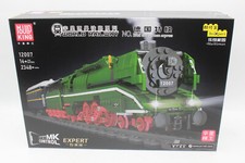 OO Mould King 12007 German Express Train Zug Dampflokomotive Klemmbausteine NEU
