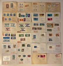 24 DDR Belege Ersttagsbriefe