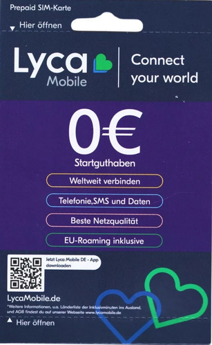 Lycamobile lyca prepaid - lycamobile, sim