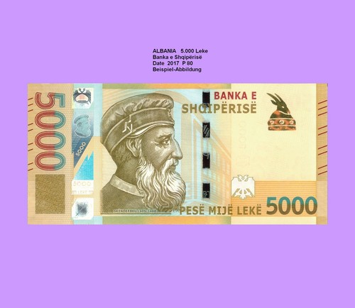 Albanien albania 5000 leke - albania,