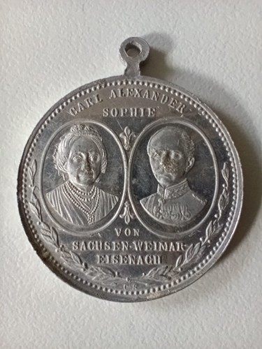 Medaille goldene hochzeit - goldene,