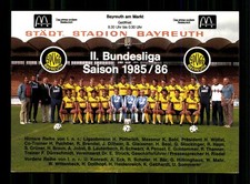 Original Mannschaftskarte