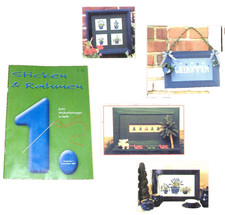 Sticken & Rahmen von Becker´s Rahmenhaus Stickkatalog incl. Stickmuster 09/2001