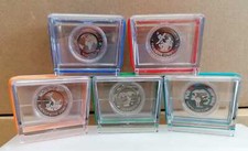 BRD 5 Euro Planet Erde und Klimazonen PP (Wählen Sie zwischen 2016-21 und ADFGJ)