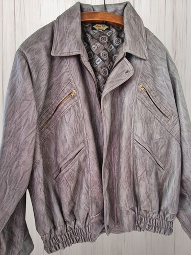 Italienische herren lederjacke - italienische,