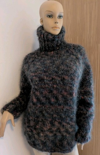 Lagenlook flauschig pullover - flauschig,