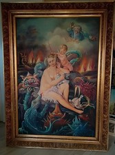 Großformatiges Ölgemälde |