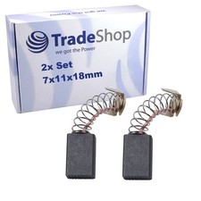 2x Motorkohlen Kohlebürsten 7x11x18mm für Dietz Alvaro Freerider 0900
