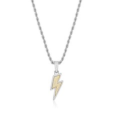 Lightning Bolt Diamant Collier