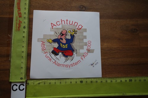 Alter aufkleber polizei - alter,