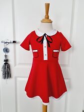 Traumhaftes H&M Kleid Festkleid Gr. 98 - 104 rot Weihnachten Nikolaus next