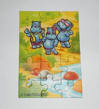 Happy hippos 1988 - happy, puzzle