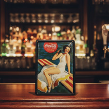 Coca Cola Blechschild 10 x