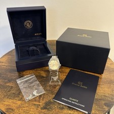 Grand Seiko Champagnerfarbenes Zifferblatt Herrenuhr - SBGX063 Full Set