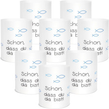 Windlicht fisch deko - windlicht,