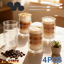 4PCS Doppelwandige Thermo