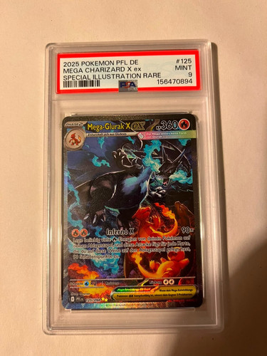 Pokemon mega glurak 125 - glurak, x