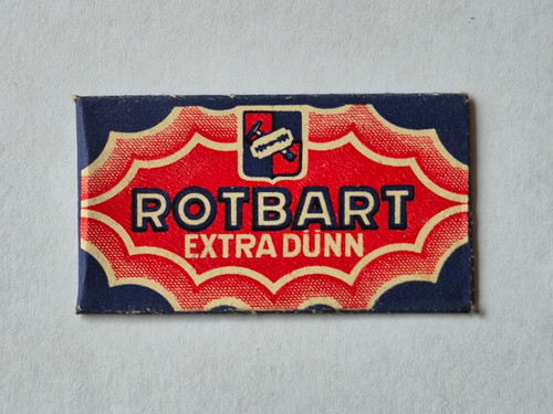 Alte rasierklinge rotbart - alte,