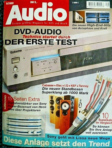 Audio cabasse - audio, 9/00,