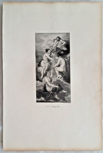 Peter paul rubens - die, parzen