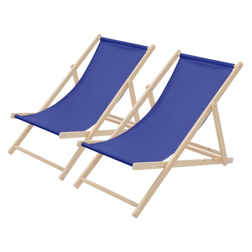 2er set strandliege liegestuhl - set,