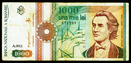 Rumänien 1000 lei 1991 - rumÄnien.,