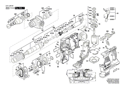 Bosch ersatzteile für - ersatzteile, gbh