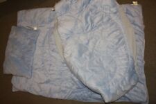 Polysoft Flexi Bettdecke + Kissen + Unterbett Kinder Kids blau 