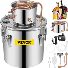 VEVOR Alkohol Destillieranlage Destilliergerät 30L Haus Wein Destiller Pumpe