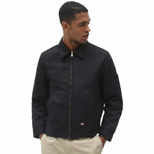 Dickies Lined Eisenhower Jacket REC Herren-Jacke Twilljacke Kastenjacke Schwarz