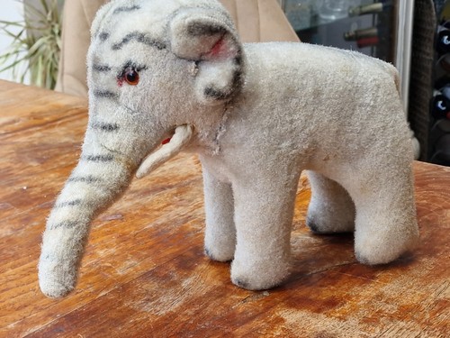 Alter steiff elefant - alter,