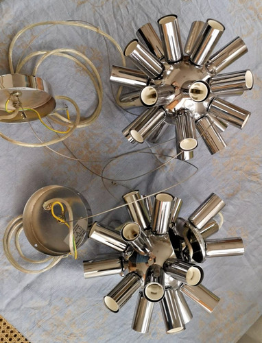 Deckenlampe chrom design - deckenlampe,