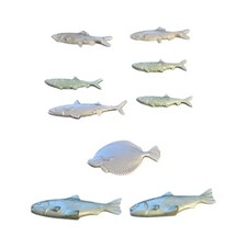 9x Playmobil Fische Zubehör