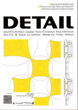 DETAIL Ausgabe 5 / 2015 Architektur Zeitschrift Magazin