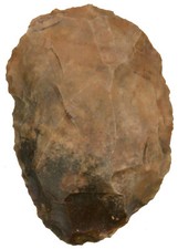 Neandertaler faustkeil biface - faustkeil,