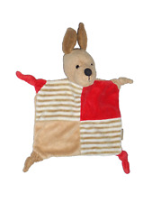 1 x Sterntaler Hund Hanno groß Rassel Schmusetuch Schnuffeltuch rot und braun