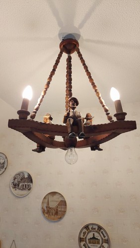 Antike deckenlampe aus - antike,