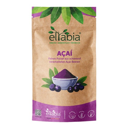 Acai pulver rohkost - acai, |