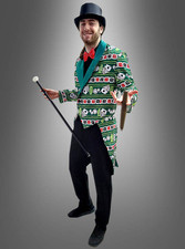 Casino Kostüm Roulette Frack für Herren - Tolle Las Vegas Party Verkleidung 