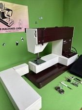 Nähmaschine Pfaff Tipmatic 1011 Näht Jeans Leder mit Zubehör und Koffer Top ✅