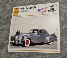 Pierce Arrow Silver Arrow - Geschichte & Technische Daten -  Karte (1)