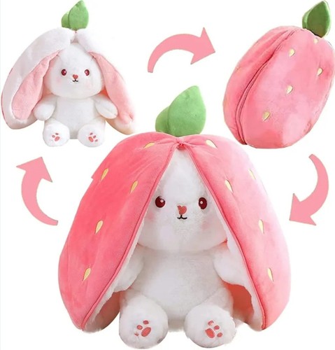 Plüsch hase erdbeere - plüsch,