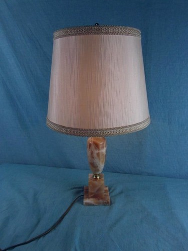Alabaster tischlampe antik - tischlampe,